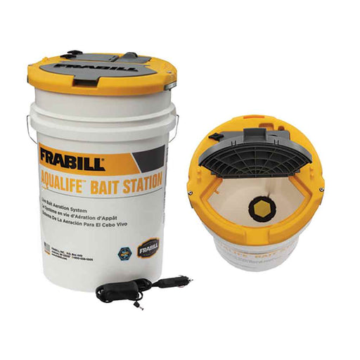 Buy Frabill 14691 Aqua-Life Bait Station - 6 Gallon Bucket - Marine
