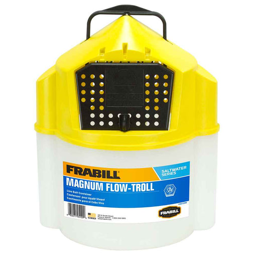 Buy Frabill 451205 Magnum Flow Troll Shrimp Bucket - 10 Quart - Hunting &