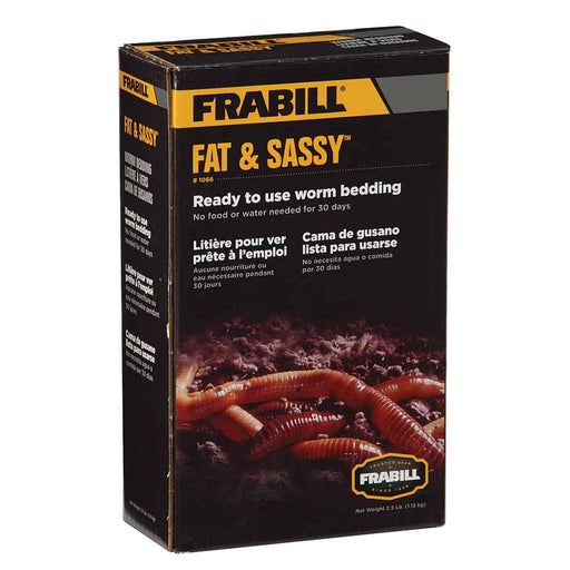 Buy Frabill 1066 Fat & Sassy Pre-Mixed Worm Bedding - 2.5lbs - Hunting &