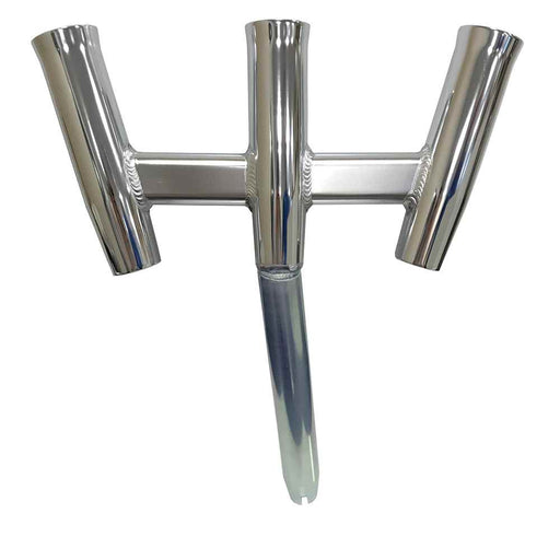 Buy Tigress 88160 GS Trident Rod Holder - Bent Butt - Polished Aluminum -