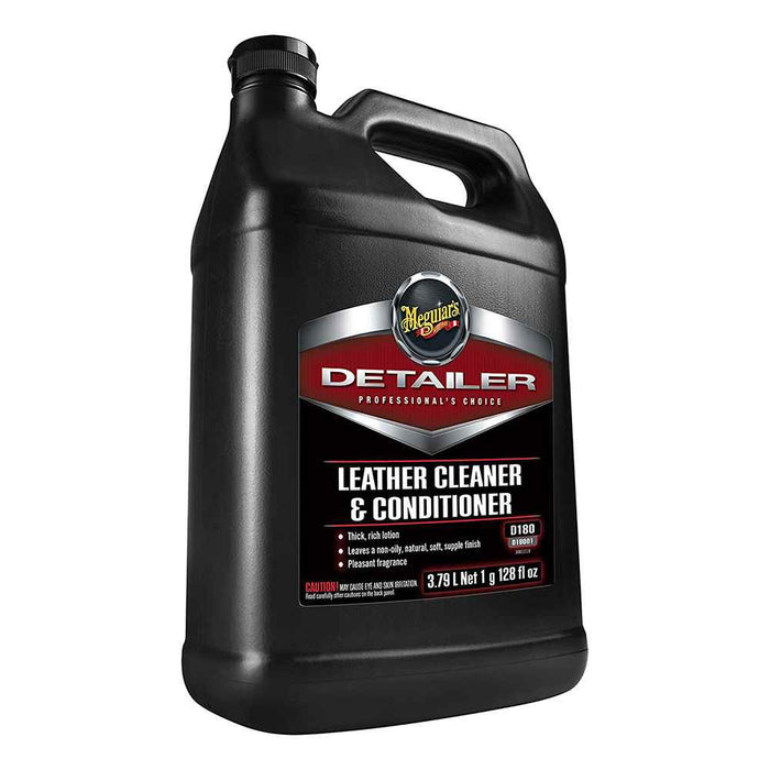 Buy Meguiar's D18001 Detailer Leather Cleaner & Conditioner - 1-Gallon -