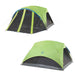 Buy Coleman 2000033189 Carlsbad 4-Person Darkroom Tent w/Screen Room -