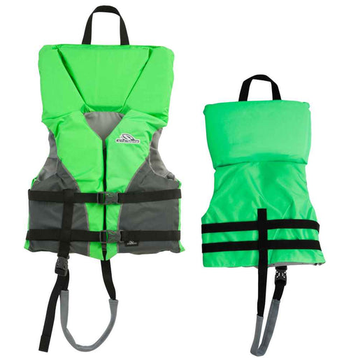 Buy Stearns 2000032674 Youth Heads-Up Life Jacket - 50-90lbs - Green -