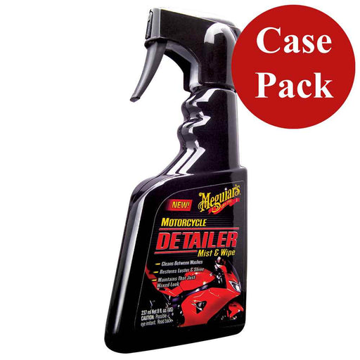 Motorcycle Detailer Mist  &  Wipe Case of 6*