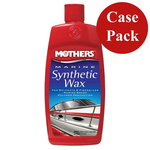 Buy Mothers Polish 91556CASE Marine Synthetic Wax - 16oz Case of 6* - Boat