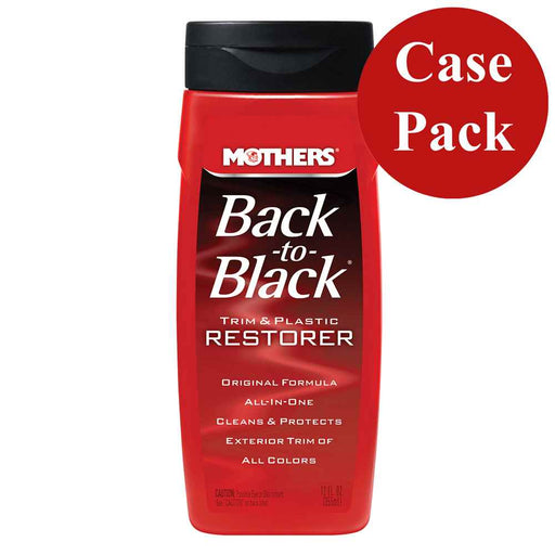 Back-To-Black  Trim  &  Plastic Restorer - 12oz Case of 6*