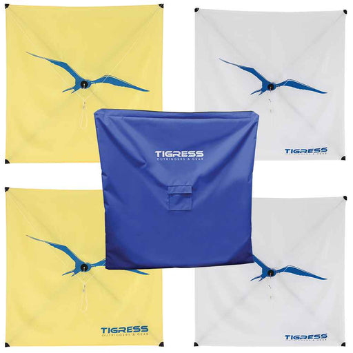Buy Tigress KITEPKG-KIT Kite Kit - 2-All Purpose Yellow, 2-Specialty White