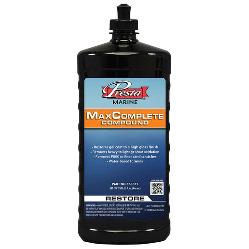 Buy Presta 163032 MaxComplete Compound - 32oz - Boat Outfitting Online|RV