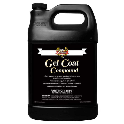 Buy Presta 138501 Gel Coat Compound - 1-Gallon - Boat Outfitting Online|RV