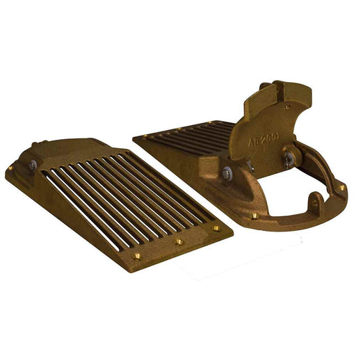 Buy Groco ASC-1250 Bronze Slotted Hull Scoop Strainer w/Access Door f/Up