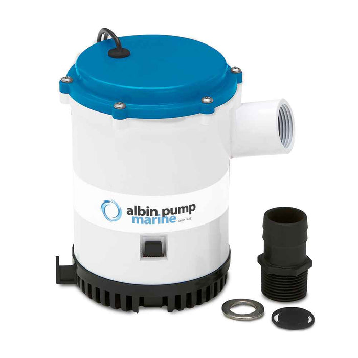 Buy Albin Pump Marine 01-03-011 Bilge Pump Heavy Duty 1750 GPH - 12V -