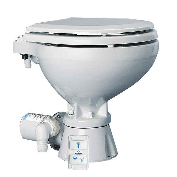 Buy Albin Pump Marine 07-03-011 Marine Toilet Silent Electric Compact -