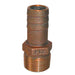 Buy Groco PTH-500 1/2" NPT x 1/2" ID Bronze Pipe to Hose Straight Fitting