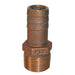 Buy Groco PTH-1125 1-1/4" NPT x 1-1/8" ID Bronze Pipe to Hose Straight