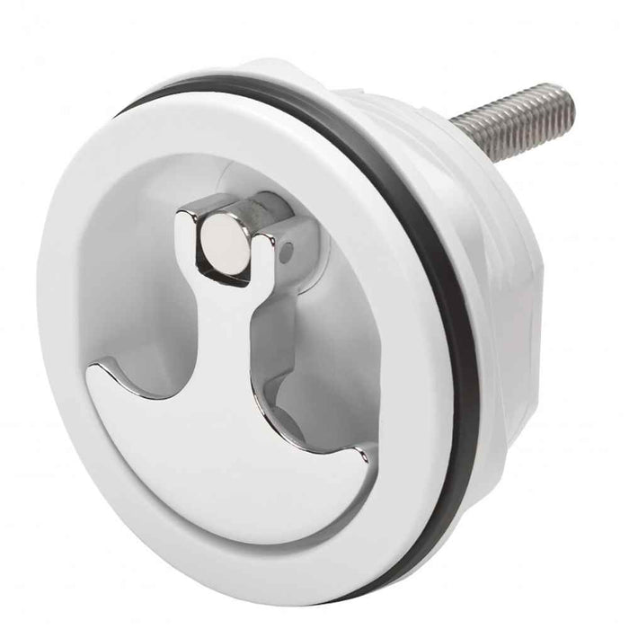 Buy Whitecap S-9417WC Compression Handle CP Zinc/White Nylon Non-Locking -