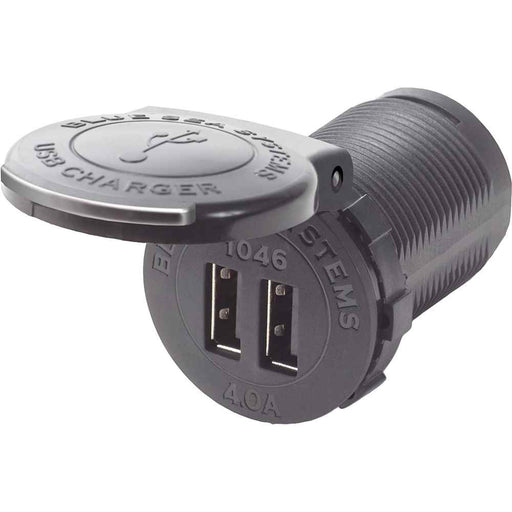 Buy Blue Sea Systems 1046 1046 48V Dual USB Charger Socket Mount - Marine
