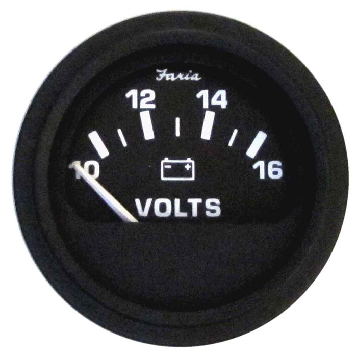 Buy Faria Beede Instruments 23007 2" Heavy-Duty Voltmeter (10-16 VDC) -