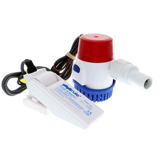Buy Rule 25DA-35A 500 GPH Standard Bilge Pump Kit w/Float Switch - 12V -