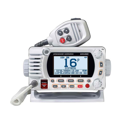 Buy Standard Horizon GX1850W GX1850 Fixed Mount VHF - NMEA 2000 - White -