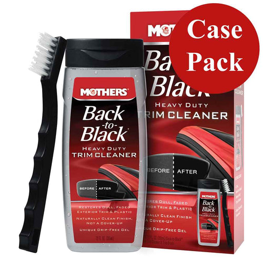 Back-to-Black Heavy Duty Trim Cleaner Kit Case of 6*