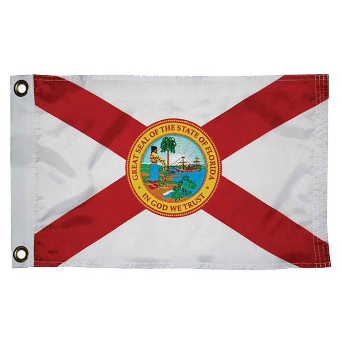 Buy Taylor Made 93096 Florida Nylon Flag 12" x 18" - Boat Outfitting