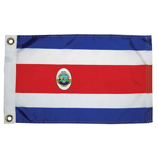 Buy Taylor Made 93072 Costa Rican Nylon Flag 12" x 18" - Boat Outfitting
