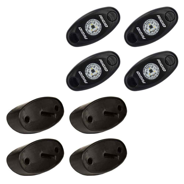 Buy RIGID Industries 400243 A-Series Rock Light Kit - 4 Amber Lights -