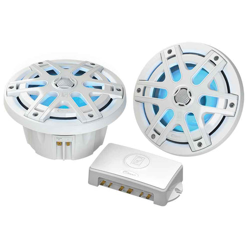 Buy Poly-Planar MA-OC6 MA-OC6 6.5" Round Waterproof Blue LED Lit Speaker -