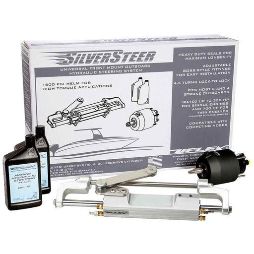 Buy Uflex USA SILVERSTEERXP2 SilverSteer Front Mount Outboard Hydraulic