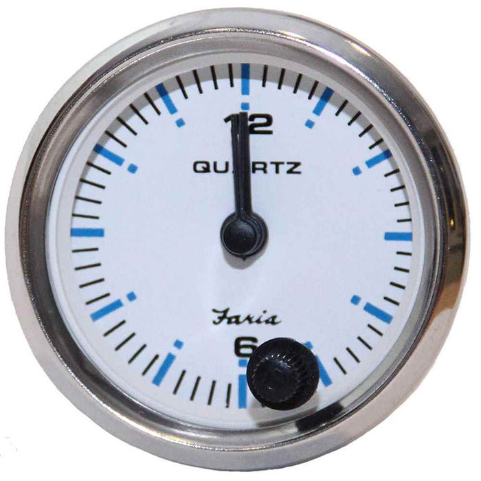 Buy Faria Beede Instruments 13891 Chesapeake White SS 2" Quartz Analog