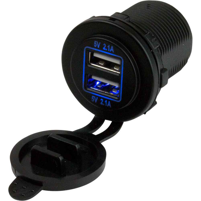 Buy Sea-Dog 426515-1 Dual USB Power Socket - Marine Electrical Online|RV