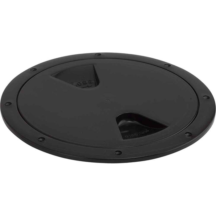 Buy Sea-Dog 335765-1 Screw-Out Deck Plate - Black - 6" - Marine Hardware