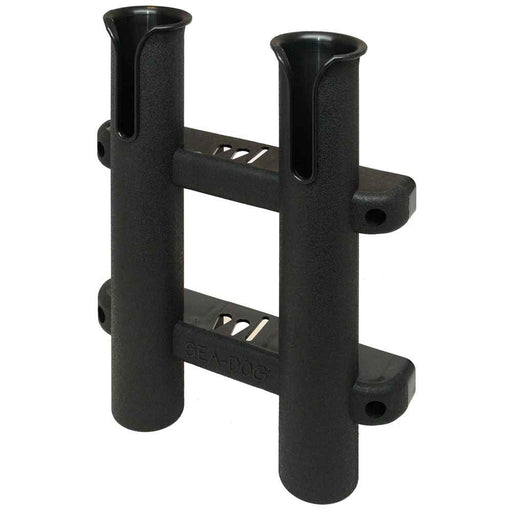 Buy Sea-Dog 325029-1 Two Pole Side Mount Rod Storage Rack - Black -