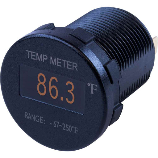 Buy Sea-Dog 421610-1 Round OLED Temperature Meter Fahrenheit w/6' Lead -