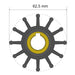 Buy Albin Pump Marine 06-01-016 Premium Impeller Kit 62.5 x 16 x 32mm - 12