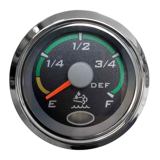 Buy Beede Instruments 960967 Euro Black 2" Fuel Level Gauge - Marine