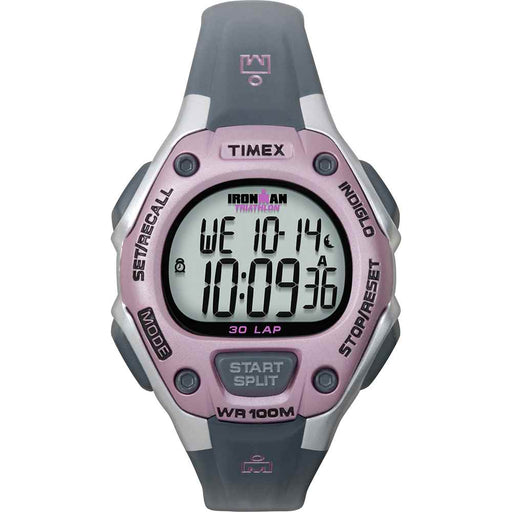Buy Timex T5K020JV IRONMAN 30-Lap Mid-Size Watch - Pink/Grey - Outdoor