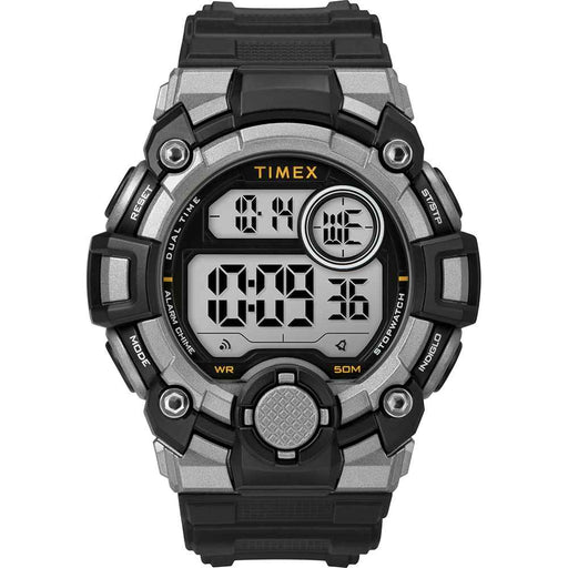 Buy Timex TW5M27700JV Men's A-Game DGTL 50mm Watch - Black/Grey - Outdoor