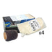 Buy KiwiGrip KG-4CP-R 4 - 1 Liter Pouches - Cream w/4" Roller - Boat