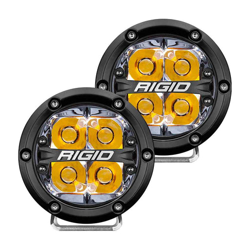 Buy RIGID Industries 36114 360-Series 4" LED Off-Road Spot Beam w/Amber