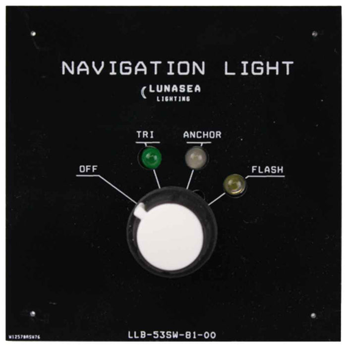 Buy Lunasea Lighting LLB-53SW-81-00 Tri/Anchor/Flash Fixture Switch -