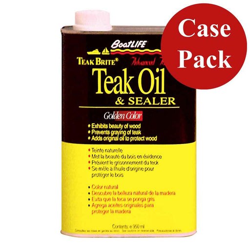 Buy BoatLIFE 1188CASE Teak Brite Advanced Formula Teak Oil - 32oz Case of