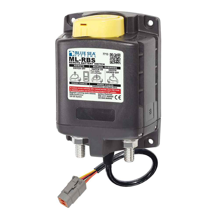 Buy Blue Sea Systems 7713100 7713100 ML-RBS Remote Battery Switch w/Manual