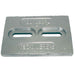 Buy Tecnoseal TEC-DIVERS-S Mini Zinc Plate Anode 6" x 4" x 1/2" - Boat