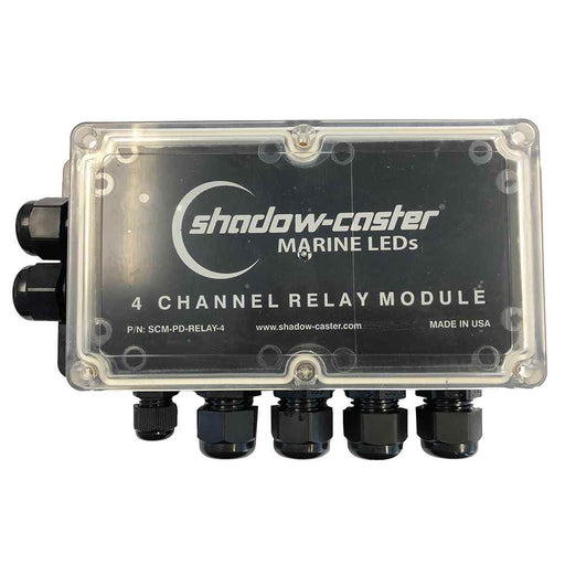 Buy Shadow-Caster LED Lighting SCM-PD-RELAY-4 4-Channel Relay Box - Marine