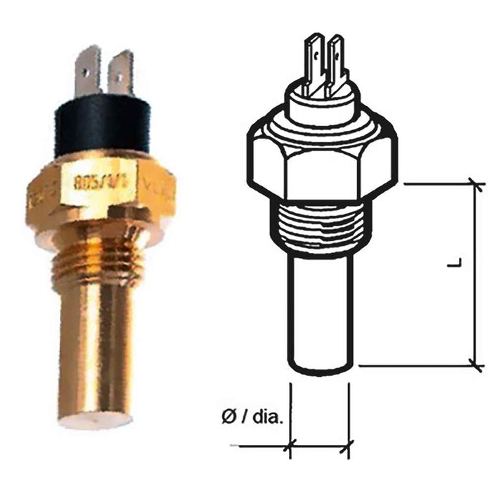 Buy Veratron 323-805-001-002A Coolant Temperature Sender - 40-deg to