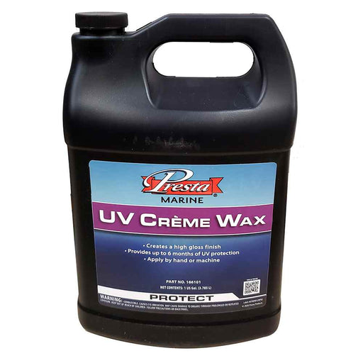 Buy Presta 166101 UV Cream Wax - 1 Gallon - Boat Outfitting Online|RV Part