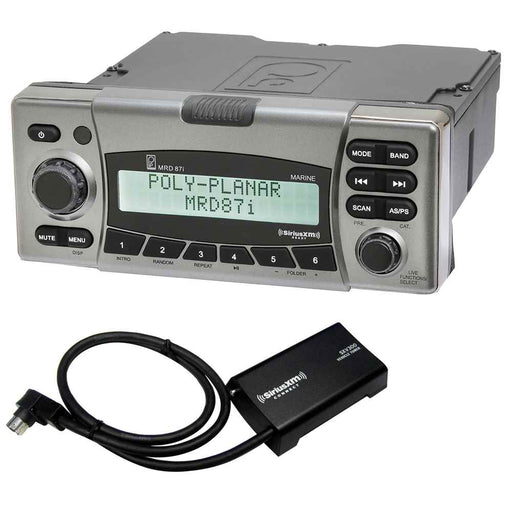 Buy Poly-Planar MRD871K MRD87i IPX6 Marine Radio w/SiriusXM Receiver -