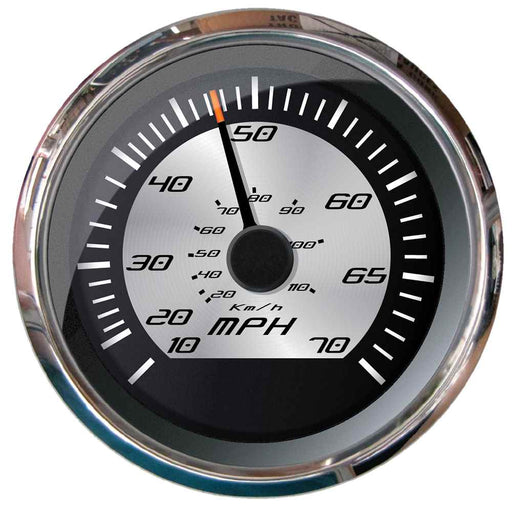 Buy Faria Beede Instruments 22011 Platinum 4" Speedometer - 70 MPH (Pitot)