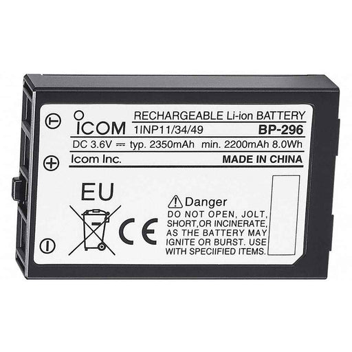 Buy Icom BP296 BP-296 Li-Ion Battery - 3.6V - 2350mAh f/M37 - Marine